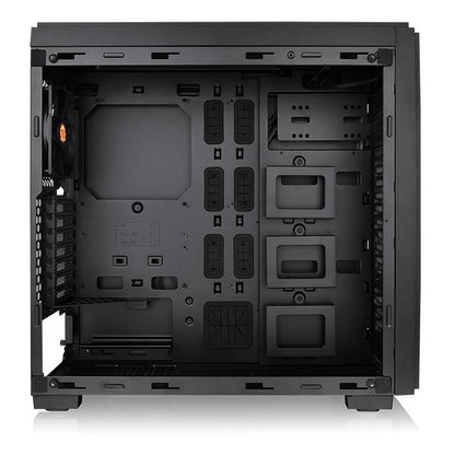 Der Versa C23 TG B-Ware in der Farbe Black ist ein PC Gehaeuse mit integrierten RGB-LED-Streifen 
