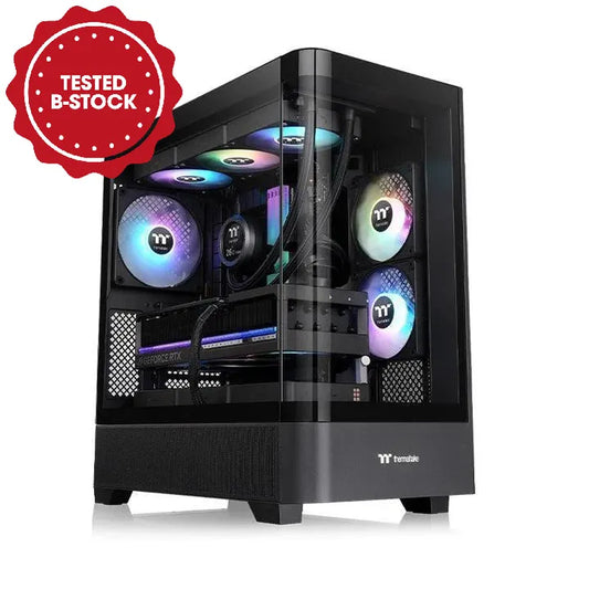 ***B-Ware*** View 290 TG ARGB Black