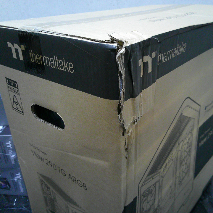 ***B-Ware*** View 290 TG ARGB Black