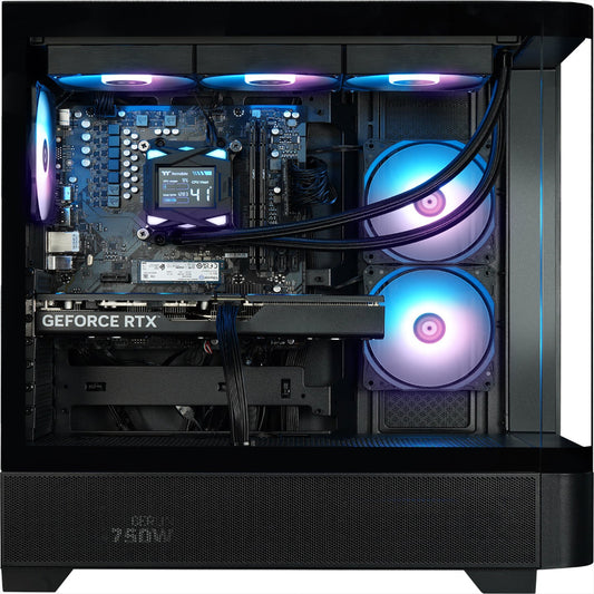 Der Black Dragon ist ein LCGS Gaming PC mit NVIDIA RTX 5070 und AMD Ryzen 7 7800X3D.