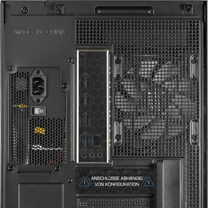 Der Black Giant ist ein LCGS Gaming PC mit NVIDIA RTX 5060 Ti und Intel Core i5 14600KF.