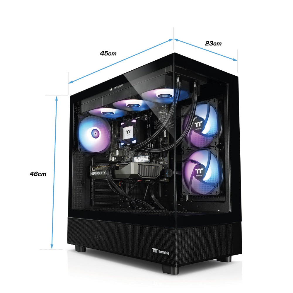 Der Blue Goblin ist ein LCGS Gaming PC mit NVIDIA RTX 5060 und  AMD Ryzen 7 5700X.