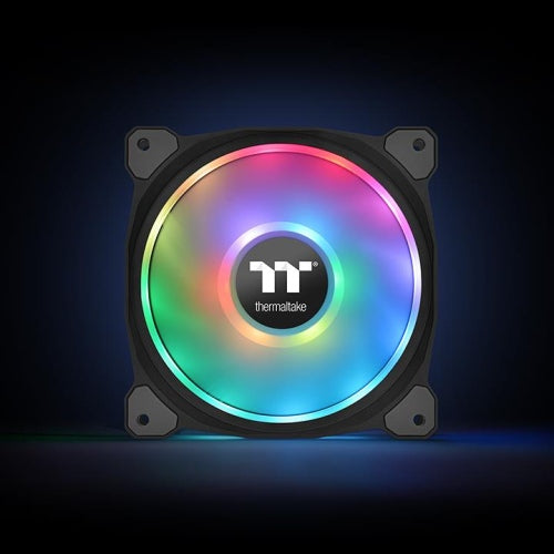 Riing Duo 12 RGB Radiator Fan 3 Pack Dual Riing - Thermaltake LCGS
