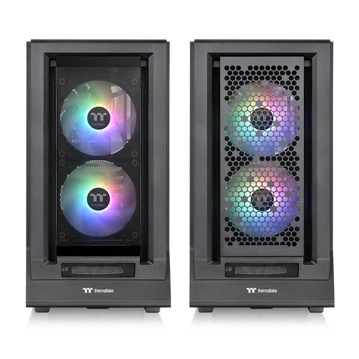 Ceres 350 MX Black -Das Ceres 350 MX-Midi Tower Glasfront in der Farbe Black ist ein Midi Gehaeuse von Thermaltake LCGS Shop.