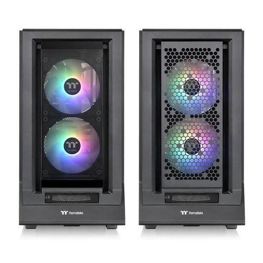 Ceres 350 MX Black -Das Ceres 350 MX-Midi Tower Glasfront in der Farbe Black ist ein Midi Gehaeuse von Thermaltake LCGS Shop.