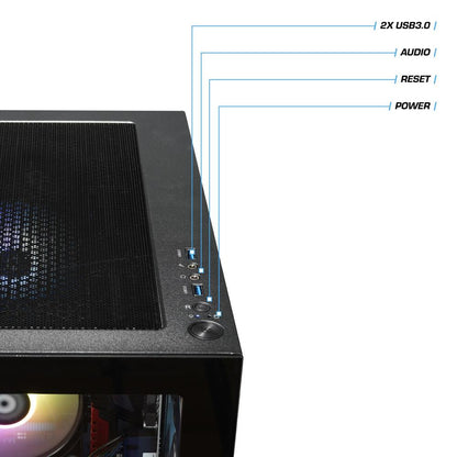 Der Dark Shadow 5060Ti PC in der Farbe Schwarz ist ein LCGS Gaming PC mit immenser Leistung. Ausgestattet mit bester Thermaltake-Technik dem View 170 TG ARGB Black Gehäuse, LA240-S Black AIO und Netzteil Berlin. Hardware: CPU AMD Ryzen 7 8700F, 32 GB DDR5 Ram, 1TB M.2 SSD.
