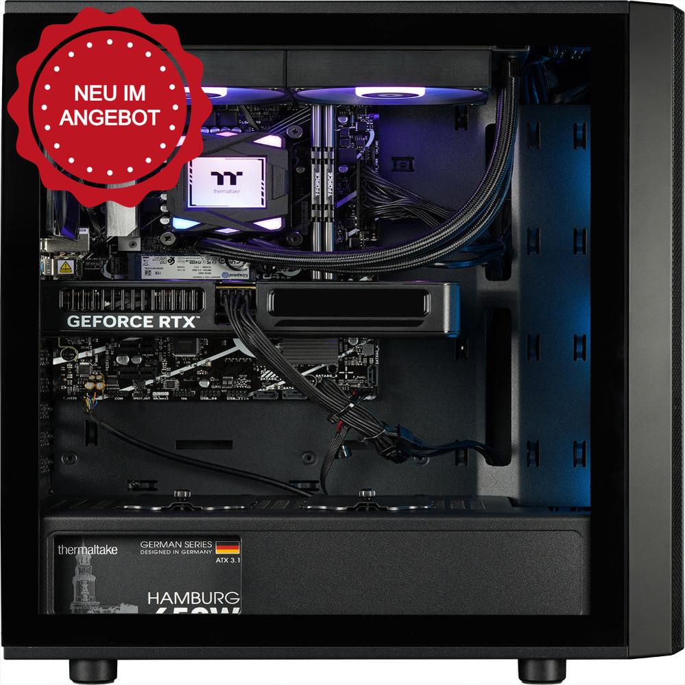 Der Dark Wizard ist ein LCGS Gaming PC mit NVIDIA RTX 5060 und Intel Core i5 14400F.