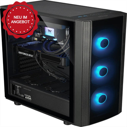 Der Dark Wizard ist ein LCGS Gaming PC mit NVIDIA RTX 5060 und Intel Core i5 14400F.