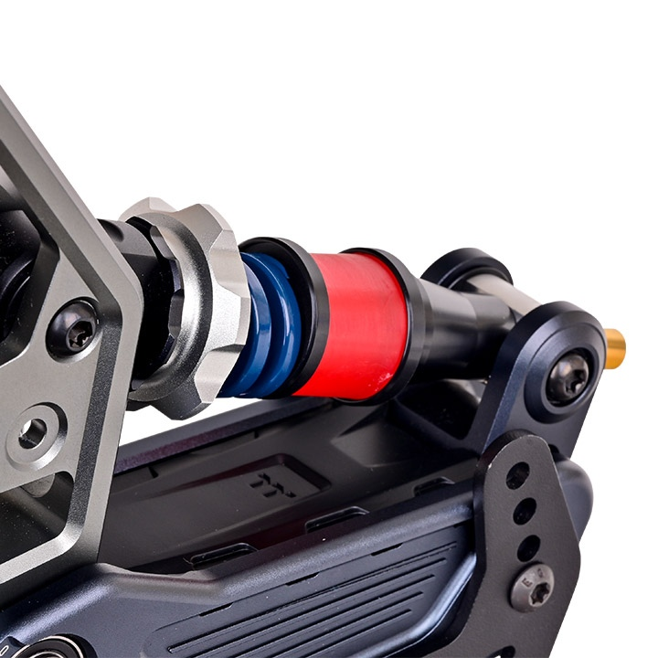 Das XRP-L1 Loadcell-Pedalset wurde speziell für Sim-Racer entwickelt, die Präzision, Langlebigkeit und konstante Kontrolle verlangen.