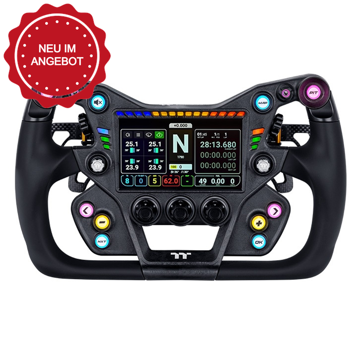 Mit dem XRW-G1 GT Steering Wheel betrittst du die nächste Stufe des Sim-Racings – entwickelt für präzise Kontrolle, maximale Individualisierung und ein immersives Fahrerlebnis auf Profi-Niveau. Dieses Lenkrad richtet sich gezielt an ambitionierte Sim-Racer und Performance-orientierte Nutzer, die Wert auf hochwertige Materialien, direkte Rückmeldung und umfangreiche Steuerungsmöglichkeiten legen.