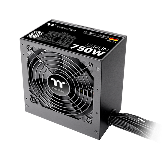Thermaltake berlin 750w | atx3. 1 | 80+ | bel napajalnik 1 German series berlin 750w - thermaltake toughstore komponentko