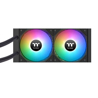 Die LA240-S ARGB ist eine AIO Wasserkuehlung mit LCD in der Farbe Black für alle Intel und AMD Sockel.