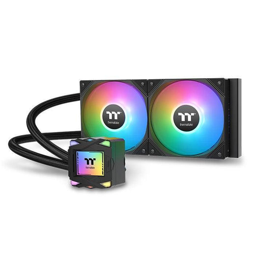 Die LA240 ARGB ist eine AIO Wasserkuehlung in der Farbe Black für alle Intel und AMD Sockel.