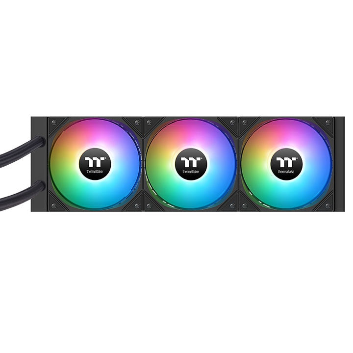 Die LA360-S ARGB ist eine AIO Wasserkuehlung mit LCD in der Farbe Black für alle Intel und AMD Sockel.