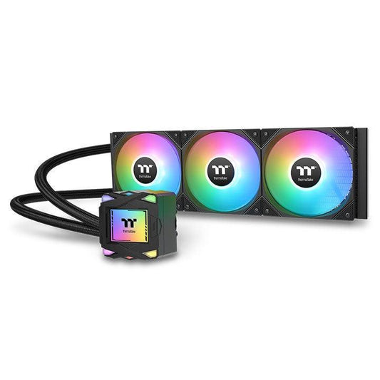 Die LA360 ARGB ist eine AIO Wasserkuehlung in der Farbe Black für alle Intel und AMD Sockel.