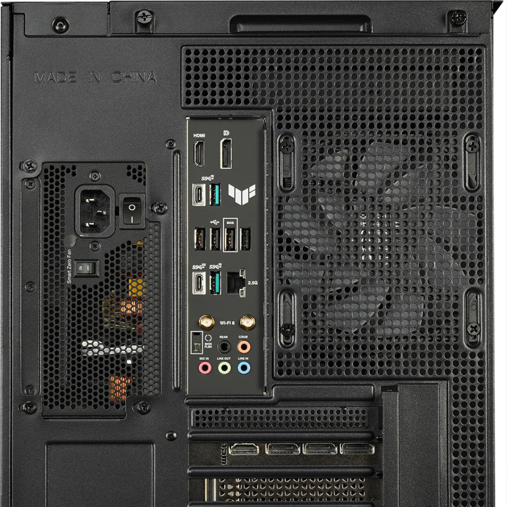 Der Purple Behemoth Black ist ein LCGS Gaming PC mit Nvidia 5070 TI und AMD Ryzen 7 7800X3D.