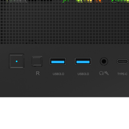 Das S380 TG ARGB Black ATX Mid  Gehäuse ist mit einem SF360 ARGB PWM Reverse-Lüfter auf der Netzteilabdeckung und einem vorinstallierten SF120 ARGB PWM-Lüfter ausgestattet. Es unterstützt Hidden-Connector Motherboards und hat eine GPU Halterung. Mit seinem Modularen Design besitzt es auch einen guten Staubschutz und an hervorragend Erweitert werden.