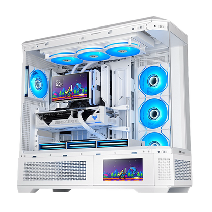 Die ST360 Ultra Snow White AIO Wasserkühlung mit einem ausrichtbaren 7" LCD Display, dass Individualisierbar ist, überzeugt durch außergewöhnliche Kühlleistung.