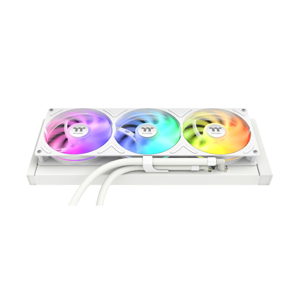 Die ST360 Ultra Snow White AIO Wasserkühlung mit einem ausrichtbaren 7" LCD Display, dass Individualisierbar ist, überzeugt durch außergewöhnliche Kühlleistung.