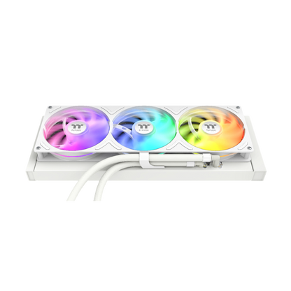 Die ST360 Ultra Snow White AIO Wasserkühlung mit einem ausrichtbaren 7" LCD Display, dass Individualisierbar ist, überzeugt durch außergewöhnliche Kühlleistung.