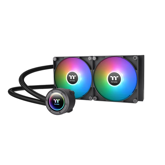 Die TH280 V2 ARGB in der Farbe Black, also Schwarz ist eine All-in-on Wasserkühlung für PC Gehaeuse (Tower).