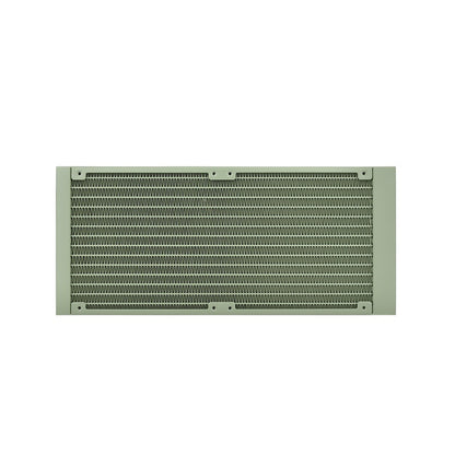 Die TH280 V2 ARGB in der Farbe Matcha Green ist eine All-in-on Wasserkühlung für PC Gehaeuse (Tower).