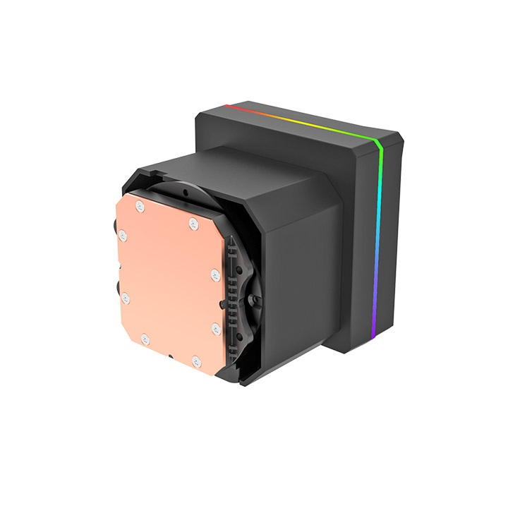 Endecke die TH360-S V3 Ultra ARGB AIO Wasserkühlung mit individualisierbaren 3.95” LCD display, AI Forge, 3x PWM Lüfter mit 2500 RPM.