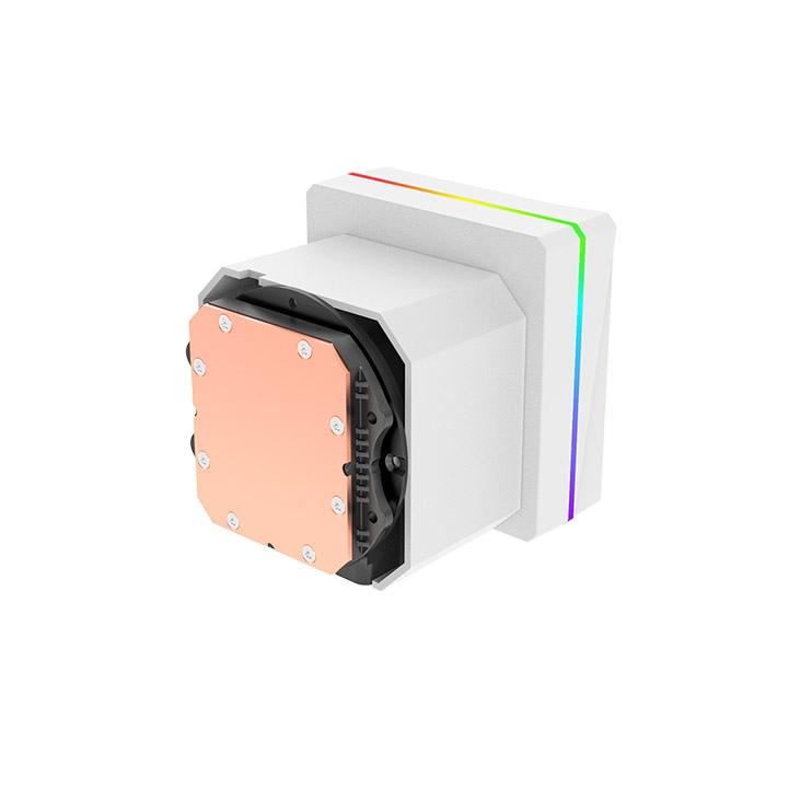 Endecke die TH360-S V3 Ultra ARGB AIO Wasserkühlung mit individualisierbaren 3.95” LCD display, AI Forge, 3x PWM Lüfter mit 2500 RPM.