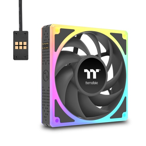 Der TOUGHFAN EX 120 ARGB Lüfter in der Farbe Black wird in dreifacher Ausführung geliefert (3 Fan Pack). Der Lüfter besticht durch seine einzigartige RGB Beleuchtung die per Mainboardsoftware konfigurierbar ist und durch MagForce 2.0 mit dem Kabelmanagement kein Thema mehr ist.