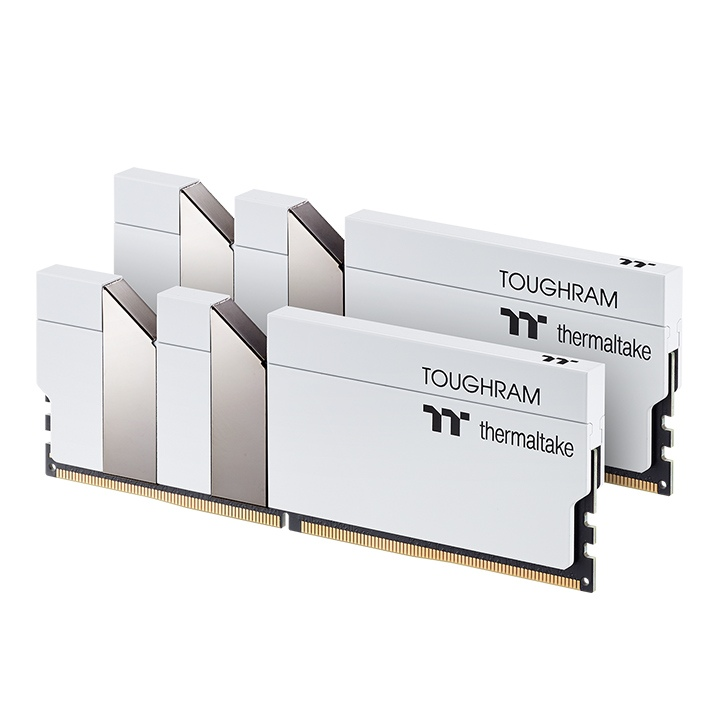 TOUGHRAM DDR4 3600MHz CL18 16GB(2x8GB) Arbeitsspeicher Snow White Schnee Weiß