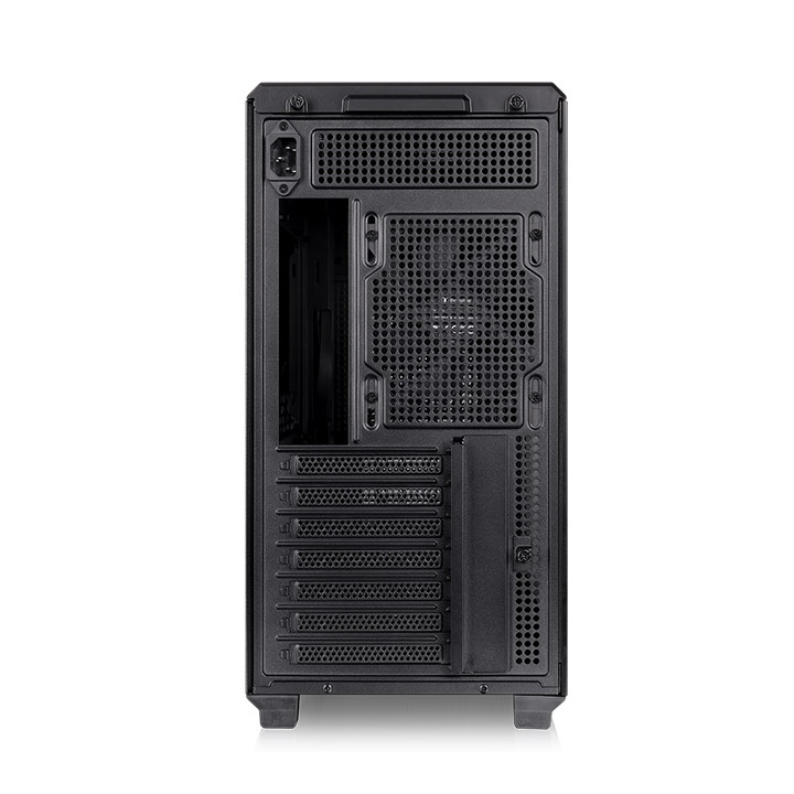 Entdecke das neue TR300 TG ATX Midi PC Gehäuse Black mit stilvollen TG Panel mit optionales 6,0-Zoll-LCD-Bildschirm-Kit.