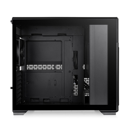 Entdecke das neue TR300 TG ATX Midi PC Gehäuse Black mit stilvollen TG Panel mit optionales 6,0-Zoll-LCD-Bildschirm-Kit