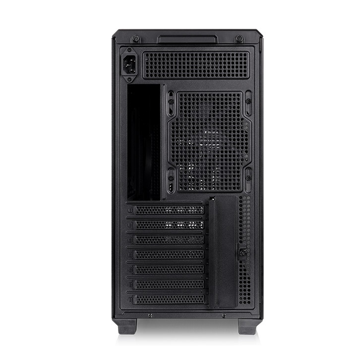 Entdecke das neue TR300 WS ATX Midi PC Gehäuse Black mit stilvollen Holzelementen mit optionales 6,0-Zoll-LCD-Bildschirm-Kit
