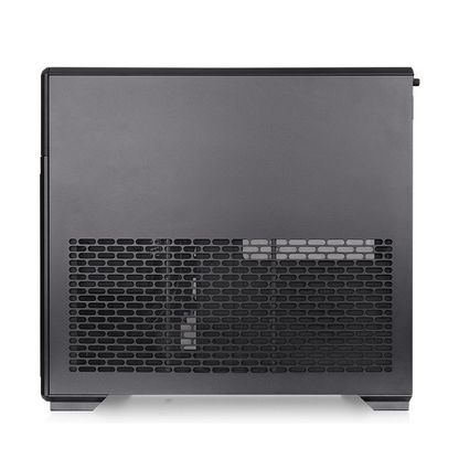 Entdecke das neue TR300 WS ATX Midi PC Gehäuse Black mit stilvollen Holzelementen mit optionales 6,0-Zoll-LCD-Bildschirm-Kit
