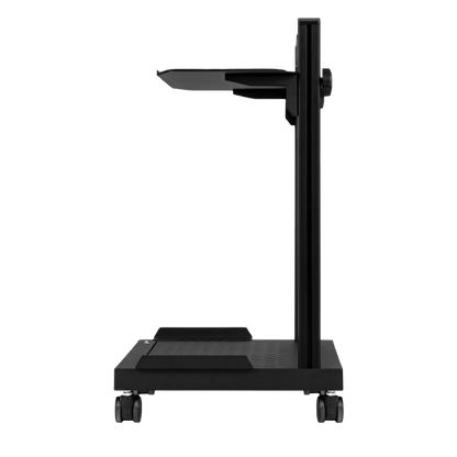 Der TTG Freestanding PC Gear Stand in Schwarz verleiht ihrem PC Mobilität und überzeugt durch Rutschfestigkeit und Robustheit.