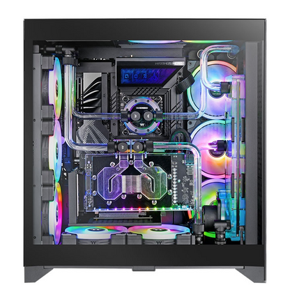 Der TT Sync V2 Controller ist ein Steuerungelement für das Thermaltake-Ökosystem mit ihr alle Lüfter von uns perfekt synchonisieren und mit Strom versorgen könnt.