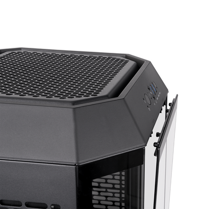 Das The Tower 250 Black im vertikalen Gehäusedesign ist ein Micro ATX PC Gehäuse.
