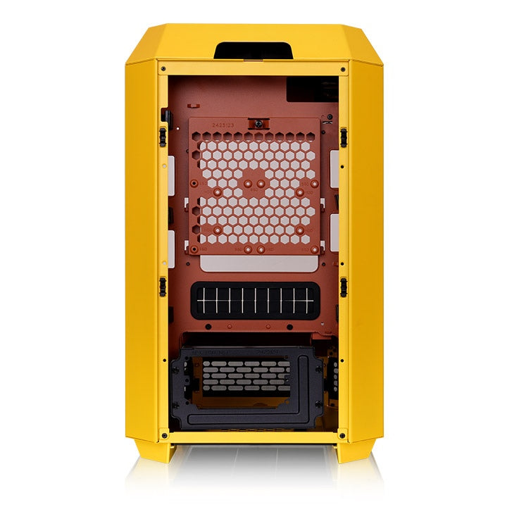 Das The Tower 250 Butter Caramel im vertikalen Gehäusedesign ist ein Micro ATX PC Gehäuse.