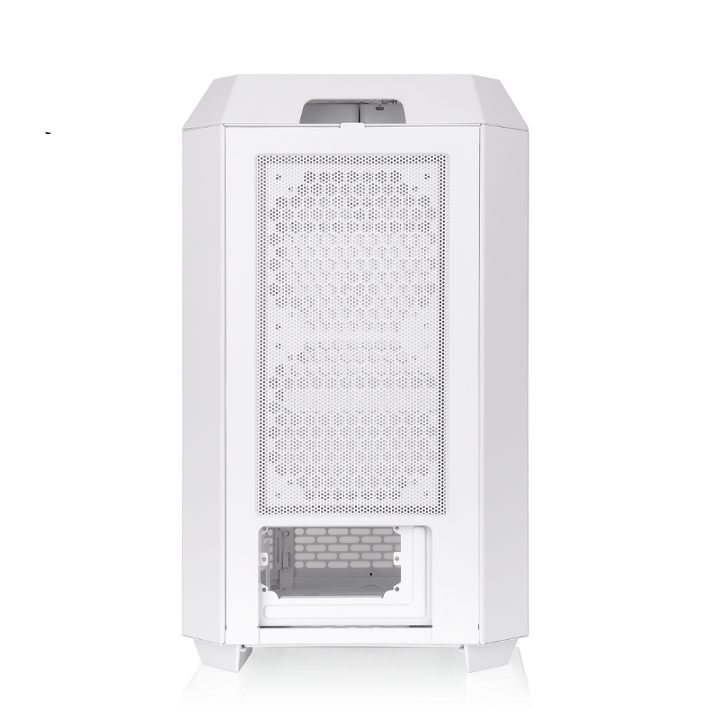 Das The Tower 250 Snow White im vertikalen Gehäusedesign ist ein Micro ATX PC Gehäuse. 