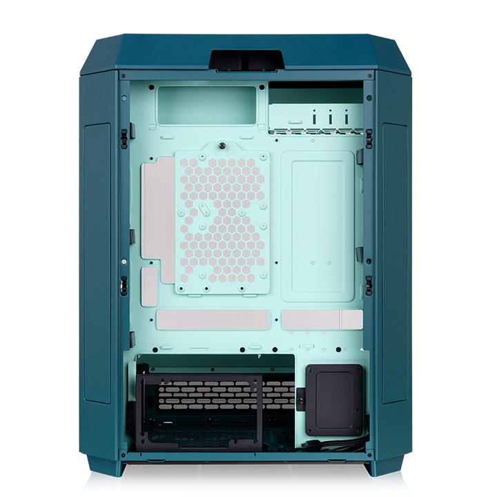 Das Tower 600 ist ein Midi ATX PC Gehaeuse in der Farbe Transformative Teal