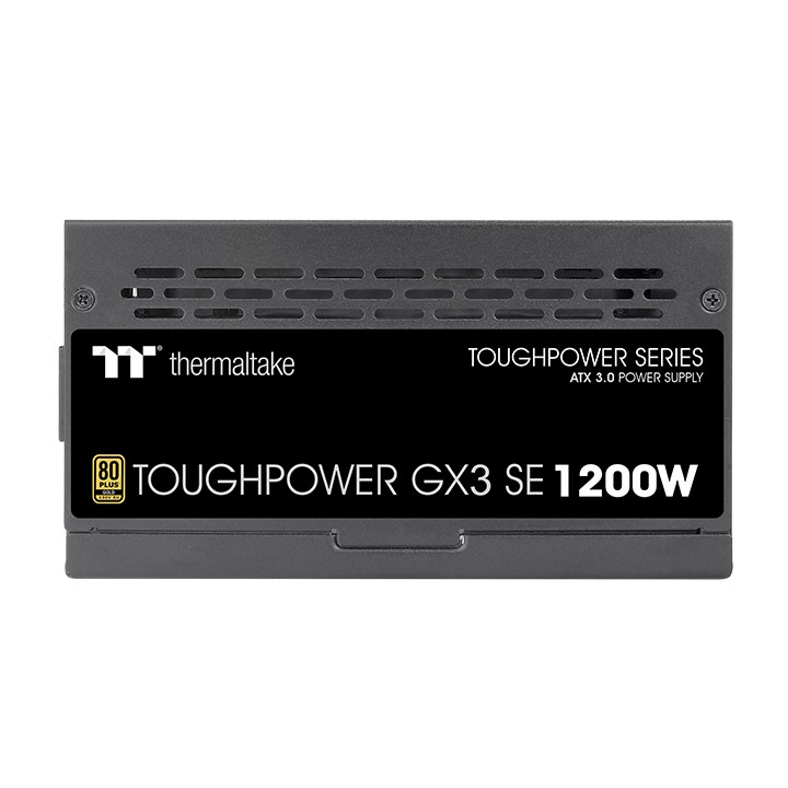 Das Thermaltake Toughpower GX3 SE 1200W ist ein ATX-3.1-Netzteil in Schwarz mit 80 PLUS Gold Effizienz.