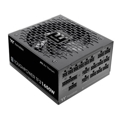 Das Toughpower TF3 1650W Titanium ist ein 3.1 ATX Netzteil in der Farbe Black mit sicherer Energieversorgung und gewaltigen Übertaktungspotenzial.