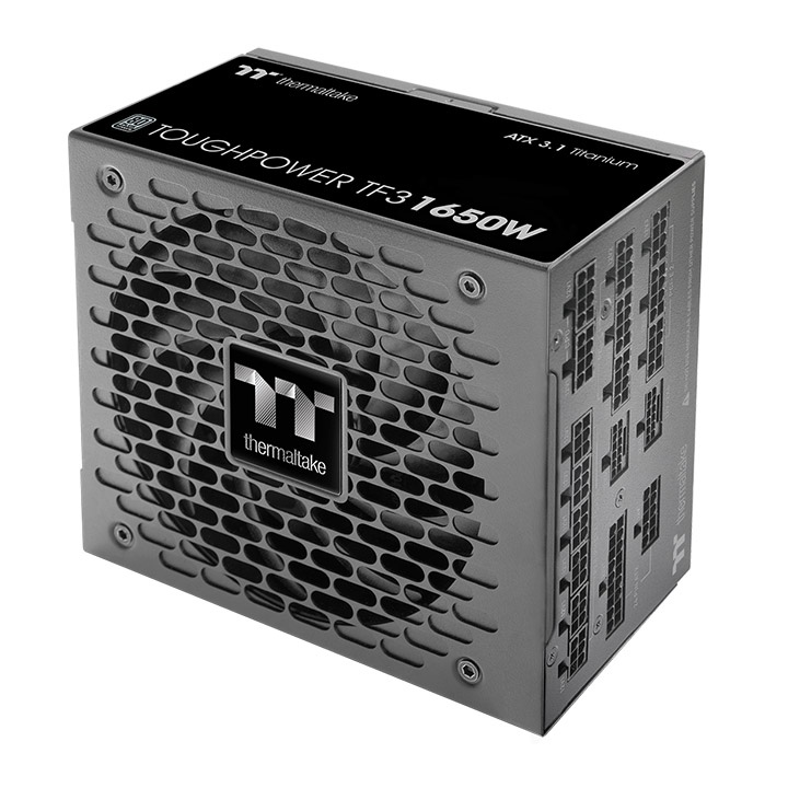 Das Toughpower TF3 1650W Titanium ist ein 3.1 ATX Netzteil in der Farbe Black mit sicherer Energieversorgung und gewaltigen Übertaktungspotenzial.