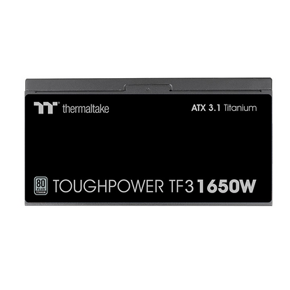Das Toughpower TF3 1650W Titanium ist ein 3.1 ATX Netzteil in der Farbe Black mit sicherer Energieversorgung und gewaltigen Übertaktungspotenzial.