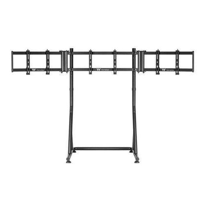 Der Triple Racing Monitor Stand in der Farbe Black ergibt mit dem GR300/GR500 das perfekte SimRaching-Setup für alle Rennfahrer.