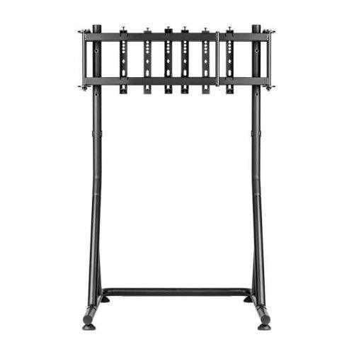 Der Triple Racing Monitor Stand in der Farbe Black ergibt mit dem GR300/GR500 das perfekte SimRaching-Setup für alle Rennfahrer.