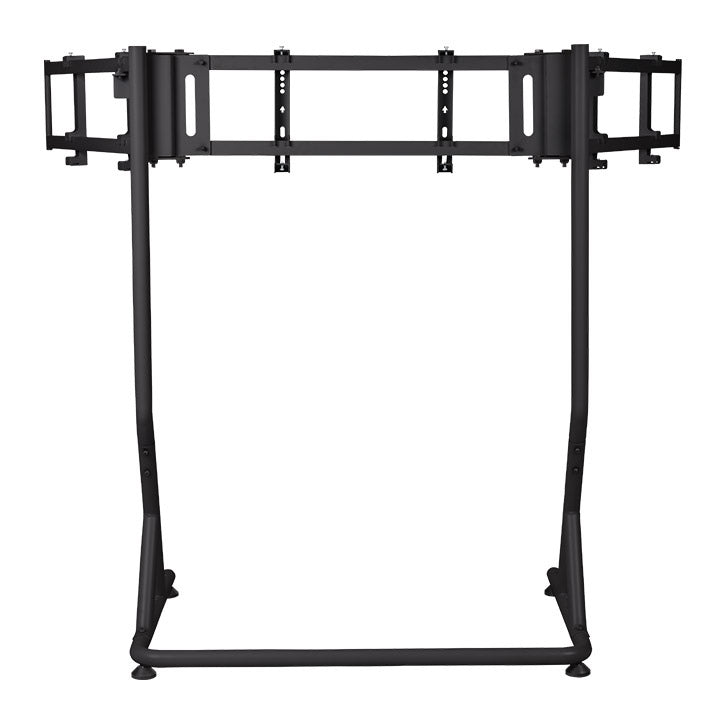Der Triple Racing Monitor Stand Pro in der Farbe Black unterstützt 32"(Curved) oder 34"(Flat) Displays. 