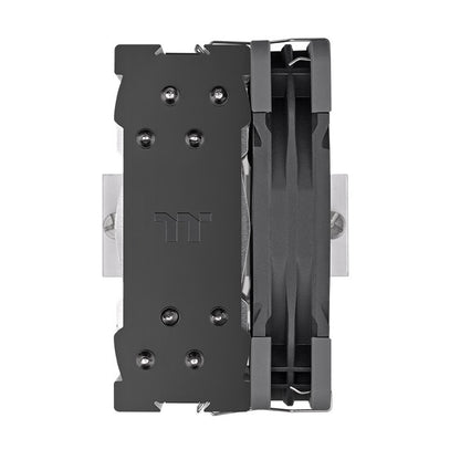 UX400 ARGB Lighting ist ein günstiger CPU-Kuehler in der Farbe Black mit leisem 120-mm-High-Airflow-Luefter.