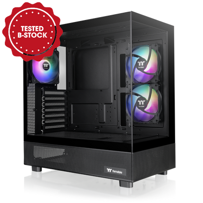 Das View 270 Plus TG ARGB ist ein PC Gehaeuse (Midi Tower) in der Farbe Black.