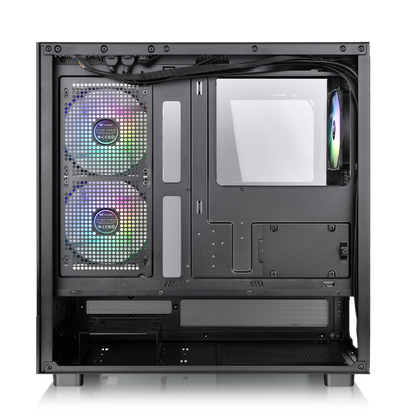 Das View 270 Plus TG ARGB ist ein PC Gehaeuse (Midi Tower) in der Farbe Black.